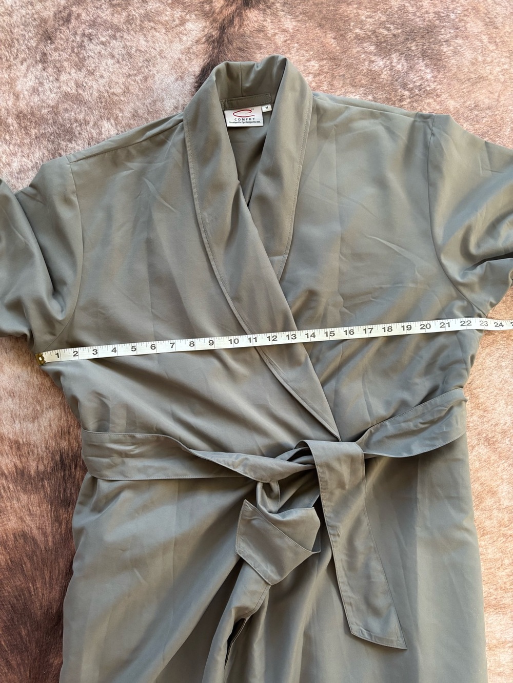 Comphy Spa Robe Grey M - Picture 9 of 10